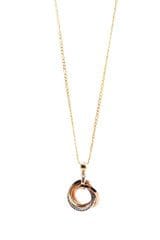 18k Yellow-Gold Pendant Necklace 20 Inches Long