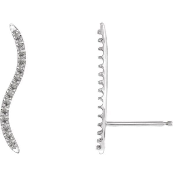 Platinum Left Ear Climber Mounting