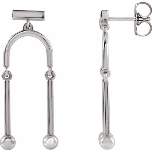14K Yellow Mobile Earrings