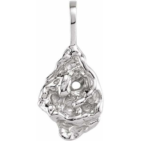 14K Yellow Nugget Pendant