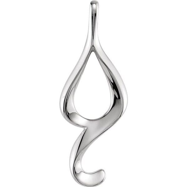 14K Yellow Freeform Pendant