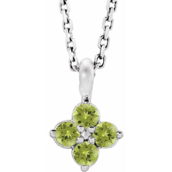 14K White Youth Pendant Mounting