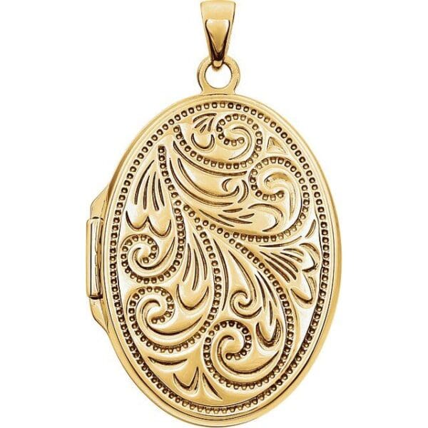 Sterling Silver Oval Locket