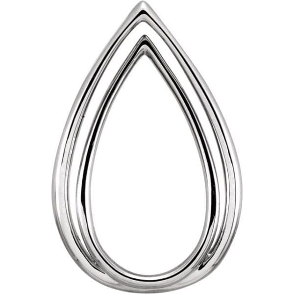 Sterling Silver Freeform Pendant
