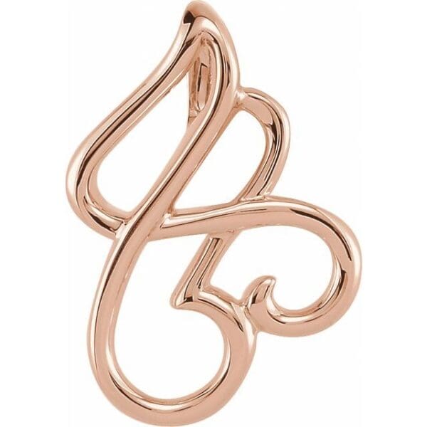14K Yellow Freeform Pendant