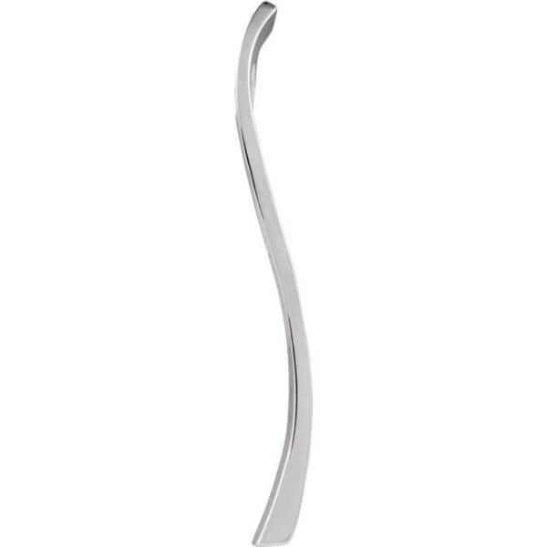 14K White Freeform Pendant