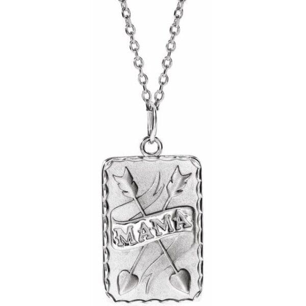 14K Yellow Mama Pendant