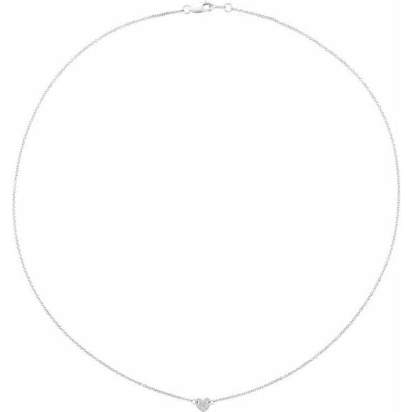 14K Rose 3-Heart Engravable Family 16" Necklace