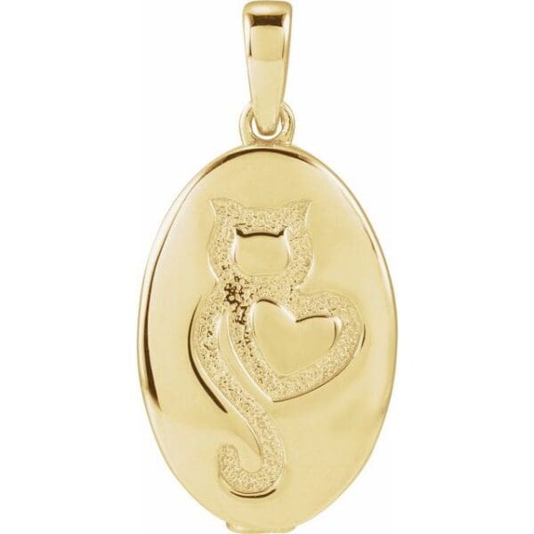 Cat Ash Holder Pendant