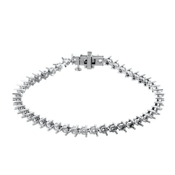 14K Yellow 3 mm Round Bracelet Link