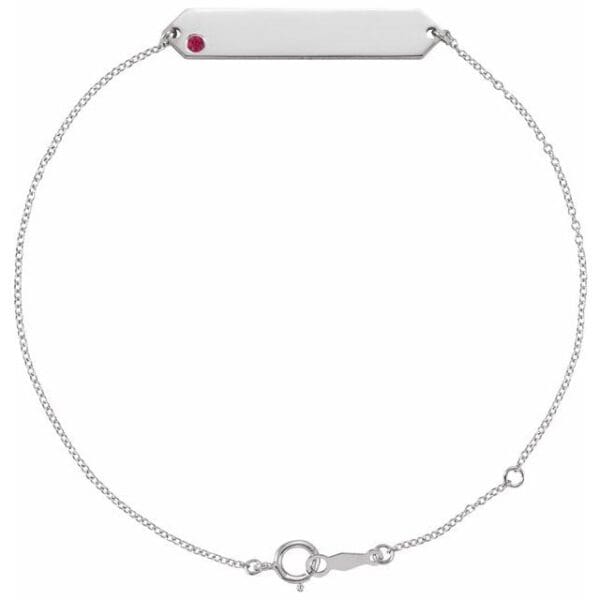 Sterling Silver 2 mm Round Geometric 7-8" Bracelet Mounting