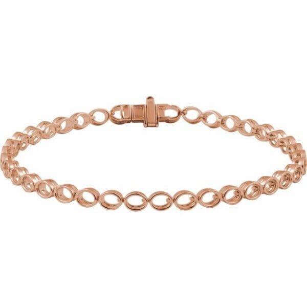 14K White 4 9/10 CTW Lab-Grown Diamond Line 7" Bracelet