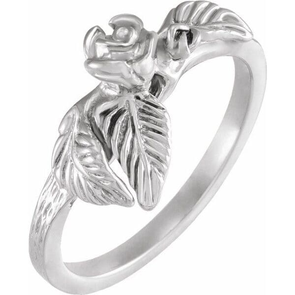 14K Yellow Floral Ring