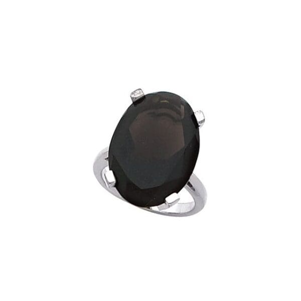 14K Yellow 20x15 mm Oval Solitaire Ring Mounting
