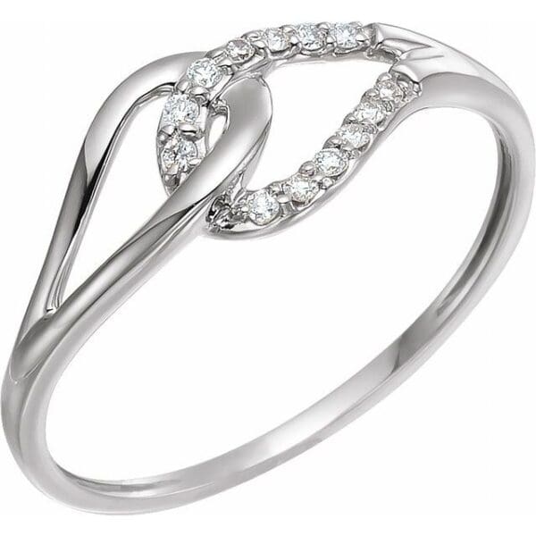 14K Yellow .08 CTW Natural Diamond Ring