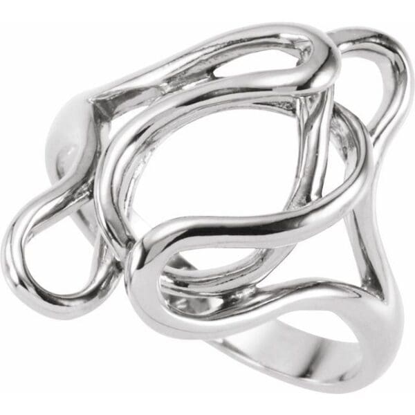 14K Yellow Freeform Ring