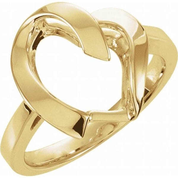 14K Yellow Freeform Ring
