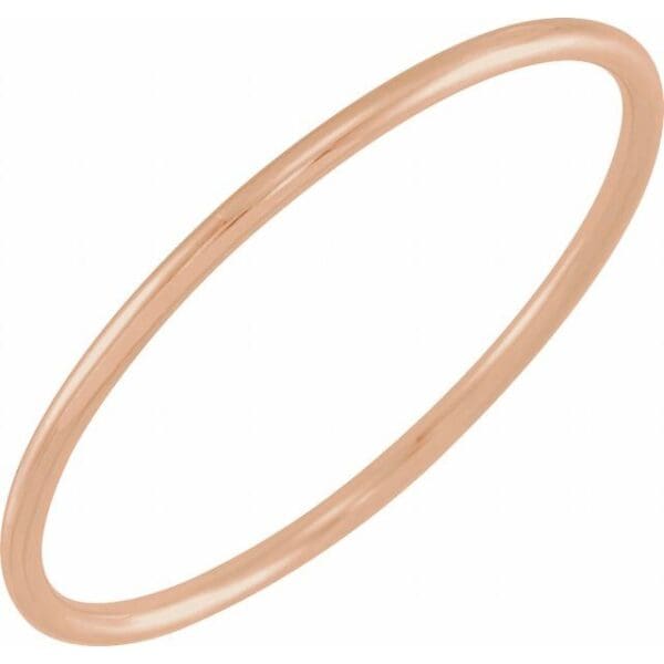 14K Yellow Stackable Ring Size 3