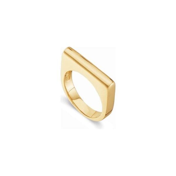 14K Yellow Stackable Ring