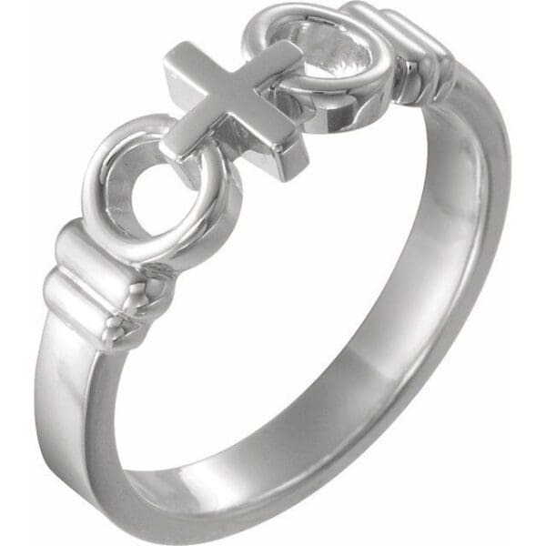 Sterling Silver Joined By Christ™ Ring