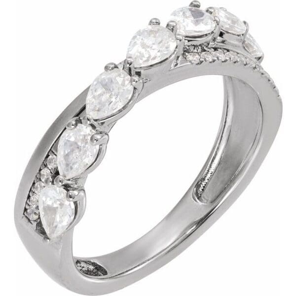 14K Yellow 1 1/8 CTW  Natural Diamond Ring