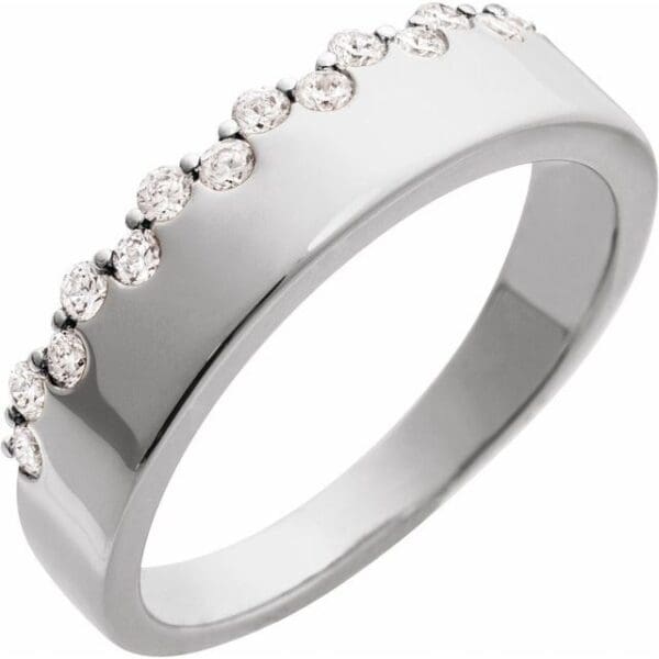 14K Yellow 1/3 CTW Natural Diamond Ring