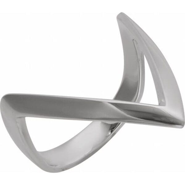 14K Yellow V Ring