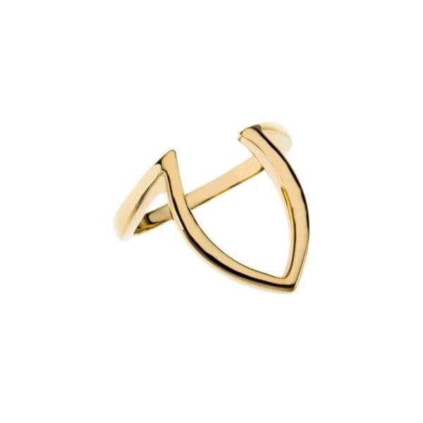 14K Yellow Freeform Ring