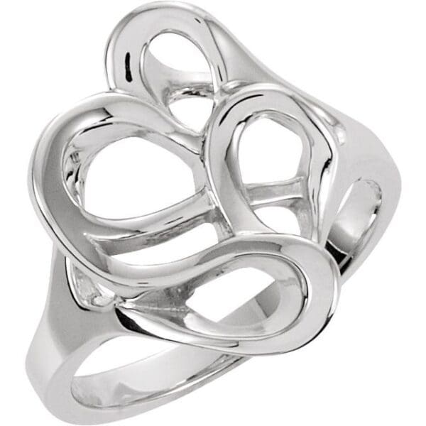 Sterling Silver Freeform Ring