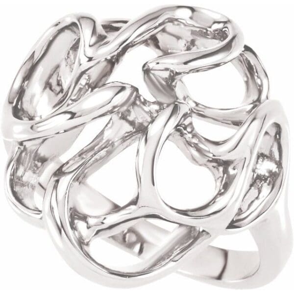 14K Yellow Freeform Ring