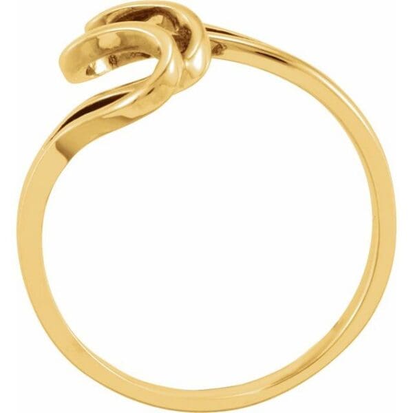 14K Yellow Freeform Ring