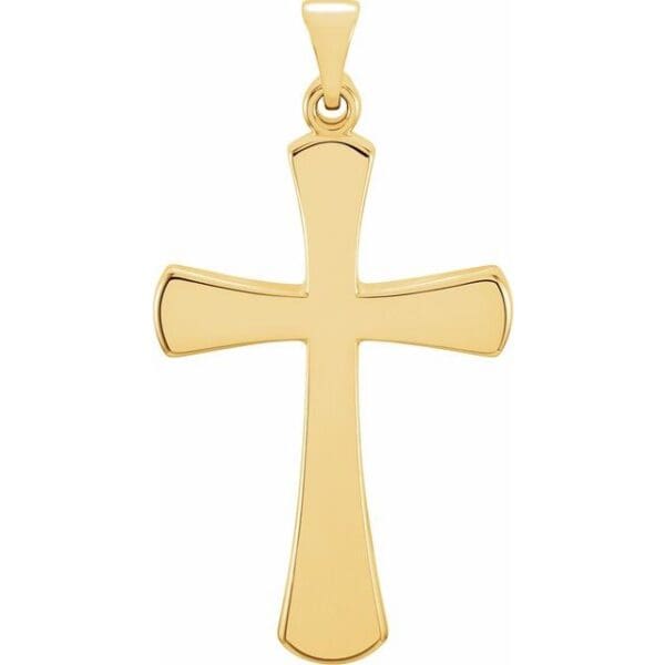 Platinum Cross Pendant