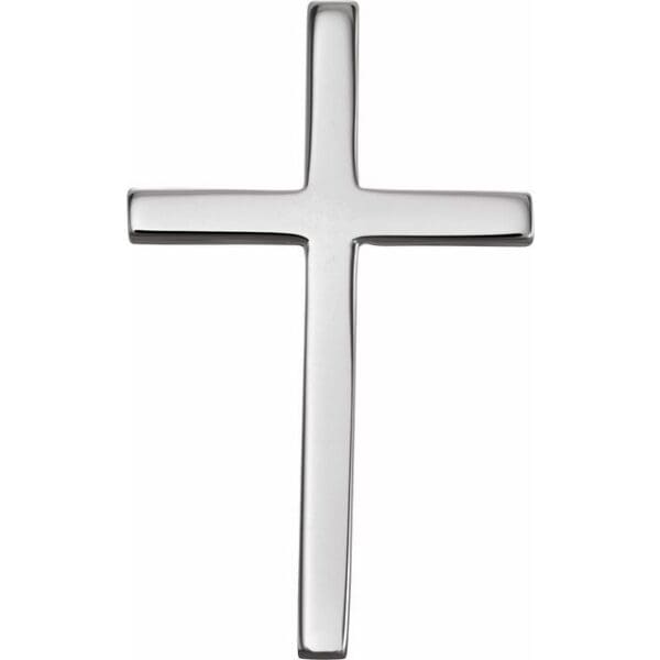 14K Yellow 17.4x11.1 mm Cross Pendant