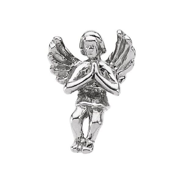Sterling Silver Praying Angel Lapel Pin