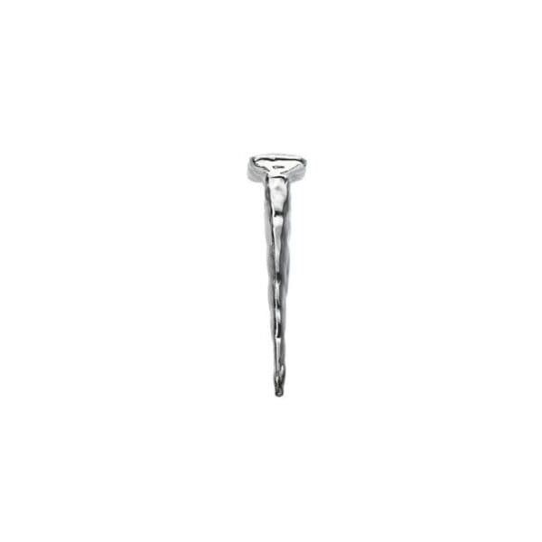 Sterling Silver 28.25x7.5 mm Nail Pendant
