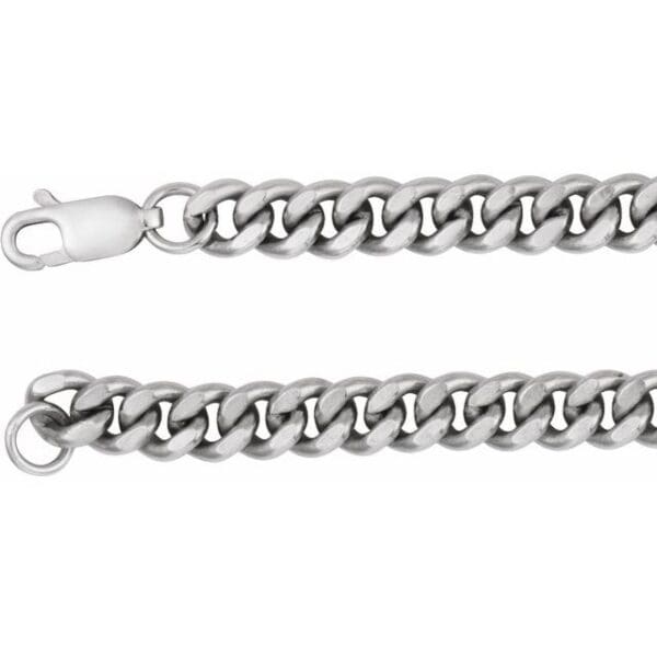 14K Yellow Gold-Filled 4.8 mm Curb 20" Chain