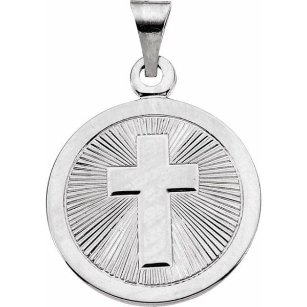 14K Yellow 19 mm Confirmation Medal