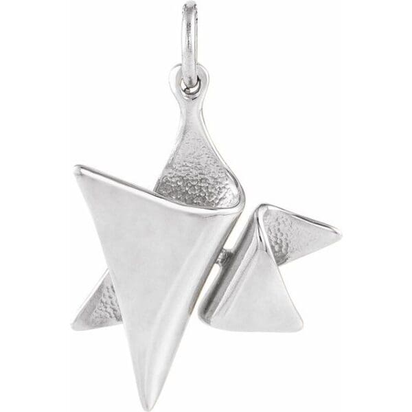 14K Yellow 19x17 mm Star of David Pendant