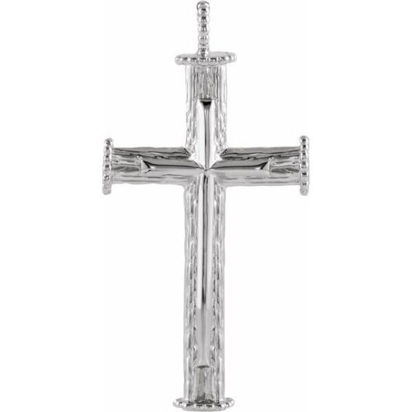 14K Yellow Cross Pendant