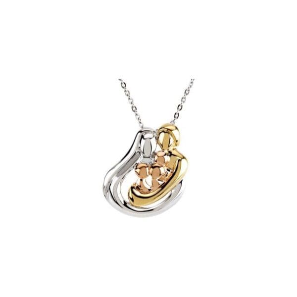 Sterling Silver 1 Child Family 18" Necklace