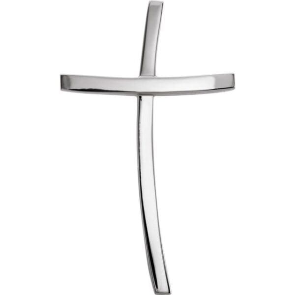 14K Yellow 32x19.25 mm Cross Pendant