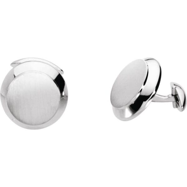 14K Yellow Men's Cuff Links