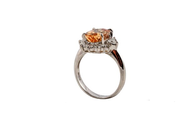 Platinum900  Imperial Topaz Ring S6 - Image 3