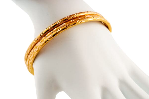 21k Bracelet 3 Sets  S7-7.5 - Image 5