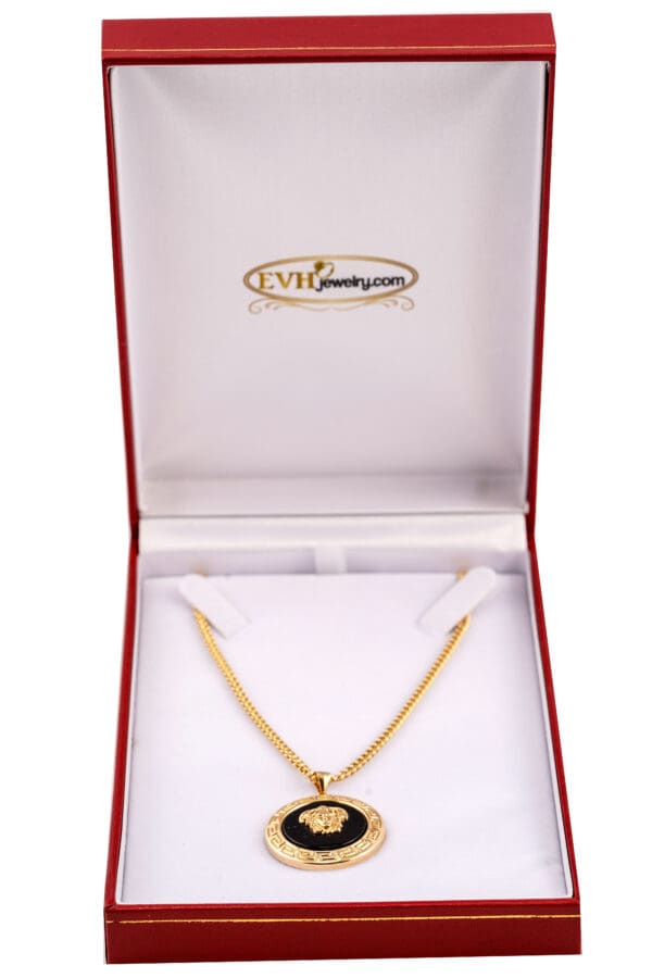 18k Yellow-Gold Designer-Inspired Necklace - Image 2