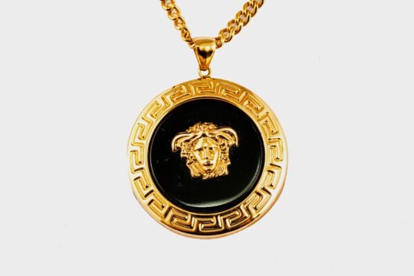 18k Yellow-Gold Designer-Inspired Necklace - Image 4