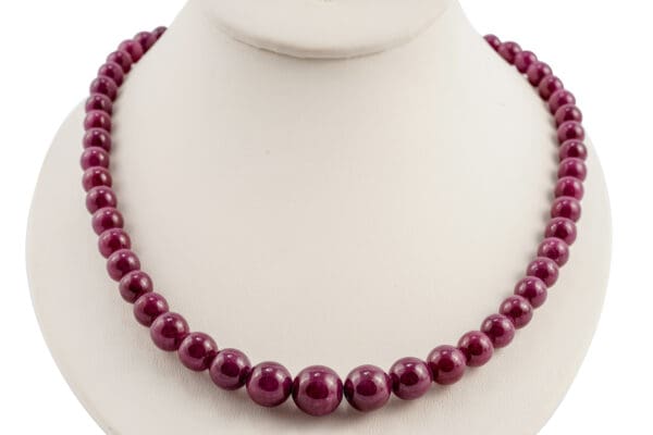 Natural Purple Sapphire Necklace 418ct