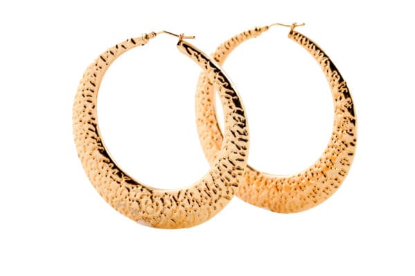 Large Hoop Earrings 18k Yellow-Gold