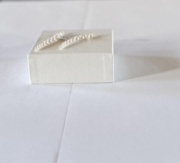 18k Gold Akoya Pearls Earrings - Image 5
