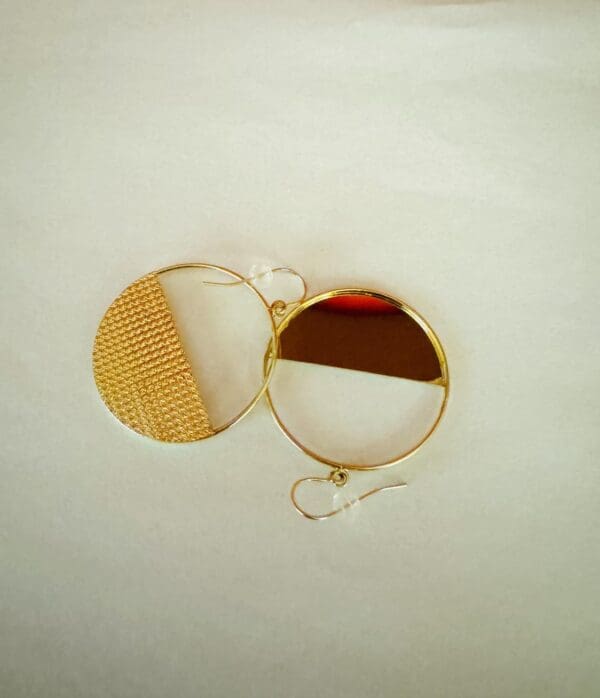 18k Yellow-Gold Hoop Earrings - Image 6